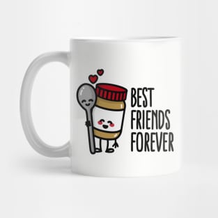 Best friends forever peanut butter / spoon BFF Mug